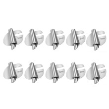 10x Pied D'Ourlet Roulé à Coudre Universel 5 Pièces/Paquet 3 mm-7 mm Défilement Incurvé, Pied-de-Biche pour Machine à Coudre Pied D'Ourleur