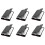 6X Clip Board Organizer Clipboards with Storage Nursing Clipboard Foldable File Folder Plastic Clipboard (Black) 2