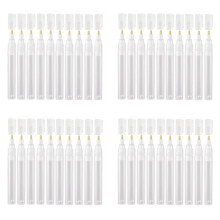 40Pack 3mm Empty Fillable Blank Paint Touch Pen Markers, Round Tilted- Paint Pens for Art Painting Crafts