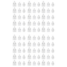 90Pcs Adhesive Picture Frame Foam Board Picture Hanger for Wall Art Photo Frame Bathroom Closet Kitchen Home Door
