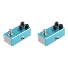 2X Electric Guitar Effect Pedal Electric Guitar Pedal Distortion for Electric Guitar