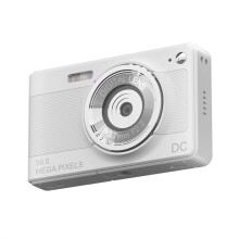 1080P Digital Camera Video Camera Camcorder 56MP 2.8 Inch IPS Screen 8X Digital Zoom Camera Gift for Kids White