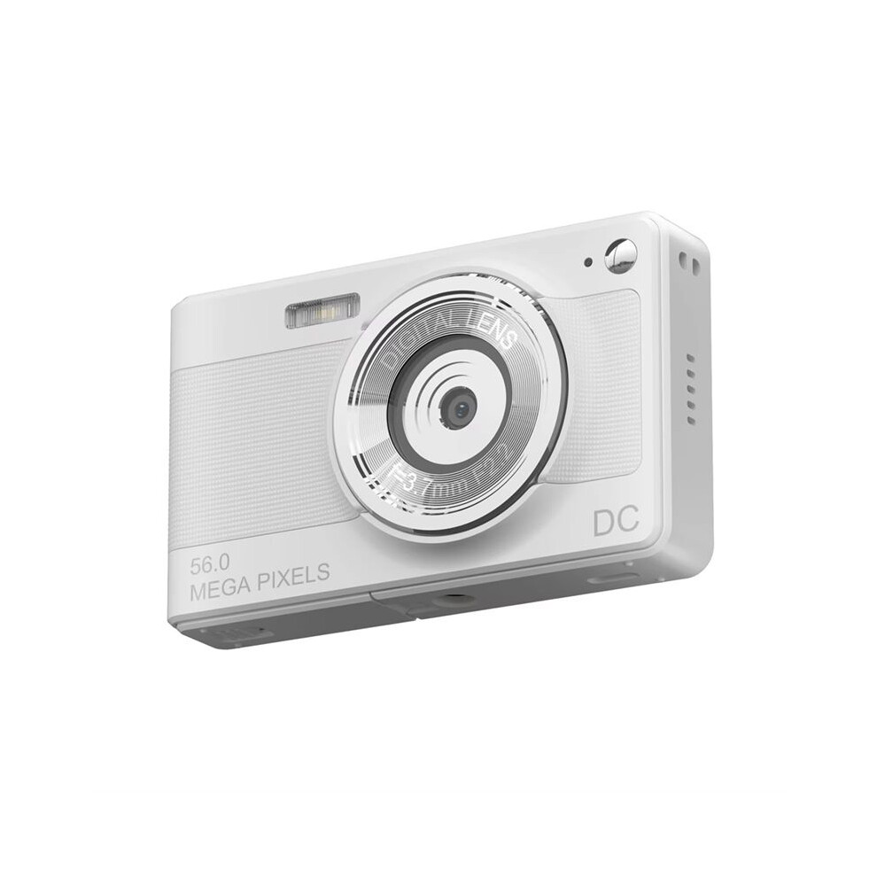 1080P Digital Camera Video Camera Camcorder 56Mp 2.8 Inch Ips Screen 8X Digital Zoom Camera Gift For Kids White 6032301946439