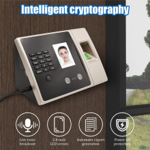 Clocks for Small Business,Clock in and Out Machine for Employees with Face Recognition,PIN Punching in One US Plug
