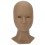 Silicone Eyelash Practice Head with Replaceable Eyes, Brown, 28x14x10cm 7