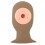 Silicone Eyelash Practice Head with Replaceable Eyes, Brown, 28x14x10cm 9