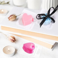 Paquet de 100 RéCipients pour Faire Fondre la Cire 1,3 Oz,Plateau Carré en Plastique Vide Transparent à Couvercle Rabattable pour Faire Fondre Cire
