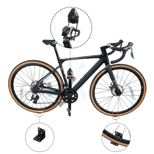 Bicycles Mounted Rack Stands Mountain Bike-wall storage rack 2