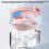 Denture Cleaning Case with Agitator, Retainer Soaking Container, Dual Function Travel Size 5