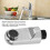Pull Out Spray Head Chrome Plating G1/2 for Kitchen Faucets FYC 888 7