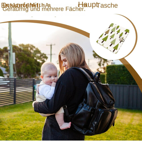 Nappy Bag Organiser, Foldable Pouch, Multipurpose Carrier, Washable, Large Capacity 1