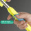 Badminton Grip Adjuster Wrist Position Trainer For-Yellow 7