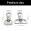 2PCS Multipurpose Stainless Steel Spring Hook Rustproof-30mm 4