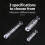 Fishing Lure Jig Rattle Insert Tube Baits Making-Black type 1 5