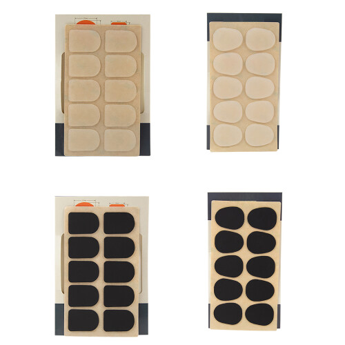 Set van 10 zwart-witte-klarinet transparant 0,5A 1