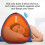 Tiny Packable Head Guard Perfect For Picnics Reading And-Red 7