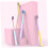 Soft Bristle Toothbrush for Adults 8PCS Compact Travel Size Ergonomic Handle for Sensitive Teeth 5