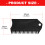 Surfboard Waxs Comb with Keychains Hole Surfboard Waxs-Black 4
