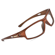 Men's Reading Glasses 3.0x Clear Magnification Outdoor Sports Driving Eyeglasses Neutral Tea Finish