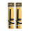 2PCS Lightweight Pickleballs Racket Overwrap Hand Grip-Yellow 1