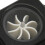 PC Water Cooling Meter 12V Acrylic G1/4 Thread 0-99C Black 11