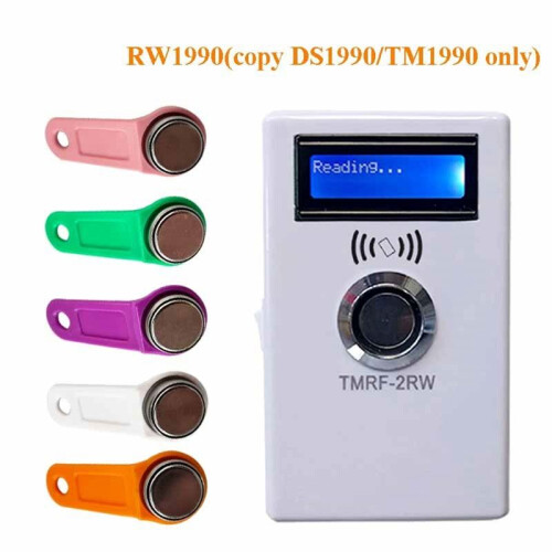 TMRF-2RW IButton Programmer DS1990A Duplicator Copier 125KHz RFID Reader Recorder RW1990 Key Card