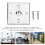 Door Access Control Exit Button Switch Stainless Steel Durable 1 Key switch 3
