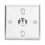 Door Access Control Exit Button Switch Stainless Steel Durable 1 Key switch 4