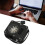 PC Water Cooling Meter 12V Acrylic G1/4 Thread 0-99C Black 13