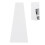 Contemporary LED Wall Light Trapezoid Up Down Lamp White Shell 85-265V 15