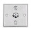 Door Access Control Exit Button Switch Stainless Steel Durable 1 Key switch 16