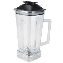 Caraffa di Ricambio per Frullatore Parte di Ricambio Trasparente per Frullatore Capacità 2L Ricambio Compatibile per Frullatore CREST ARGENTO