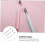 3pcs Extra Soft Bristle Toothbrush for Adults Small Head Ergonomic PP Handle for Sensitive Teeth 2