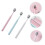 3pcs Extra Soft Bristle Toothbrush for Adults Small Head Ergonomic PP Handle for Sensitive Teeth 4