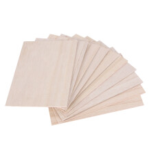 10Pcs Balsa Wood Sheets Wooden Plate 150*100*2mm For House Ship Model DIY