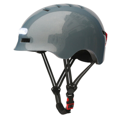 LED Bike Helmet with Light, USB Rechargeable, Adjustable, M/L 1