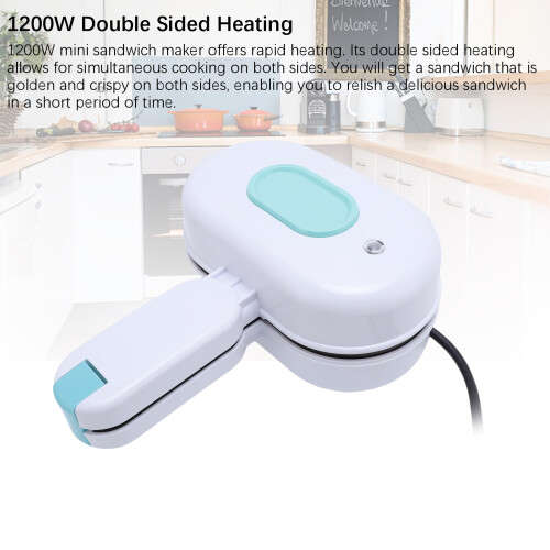 Mini 1200W Nonstick Sandwich Maker