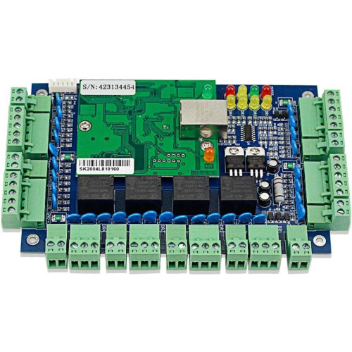 4 Door Network Access Control Panel with TCP/IP Board and Wiegand Reader for Easy Installation 1