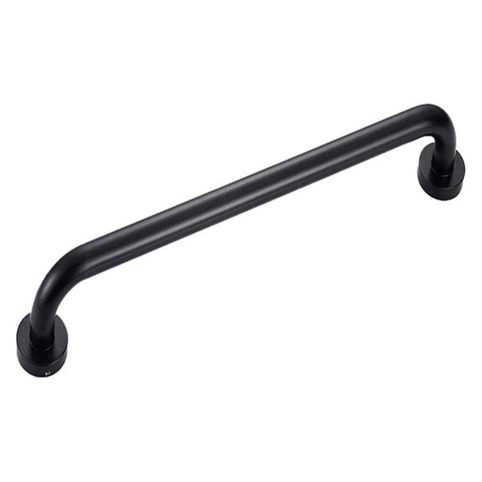 Grab Bars for Bathroom Black Aluminum Safety Rail Modern Matte Finish for Shower Toilet Bathtub