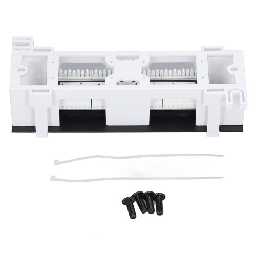 Network Patch Panel 8 Ports CAT6 Rackmount RJ45 for Data & Telecom Installation 2