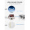 Progressive Multifocal Reading Glasses with Anti Blue Light Filter, Blue Flower Pattern +1.0 3