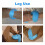 Multi-Functional Bedsore Cushion Folding Heel Protector Cotton for Head Neck Hemorrhoids 3