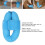 Multi-Functional Bedsore Cushion Folding Heel Protector Cotton for Head Neck Hemorrhoids 9