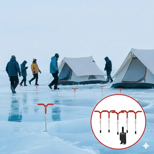 Reliable cold Weather Camping Tent mooring Set Including 1