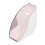 Acrylic Coffee Filter Holder with Dustproof Cover, White 2