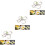12Stk Backform Set Herz Stern Rund Silber 4