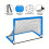 Foldable Soccer goal Pair Comes With Exercise Ball Cones For 2