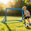 Collapsible Football Goal Set Includes 2 Foldable Markers 3 Size 5