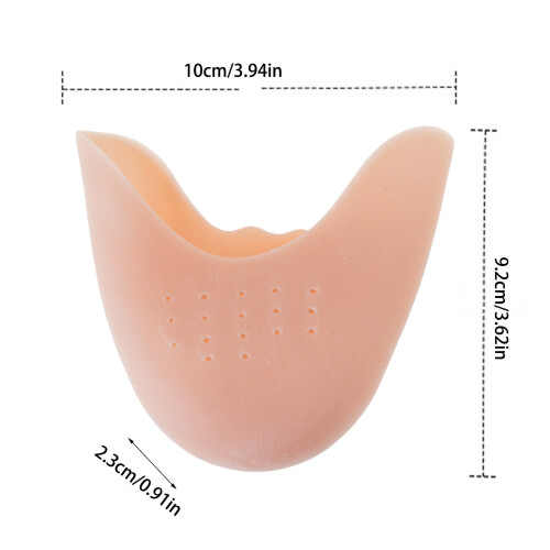 Comfortable Silicone Dance Pad Suitable for Pointes Work and 2