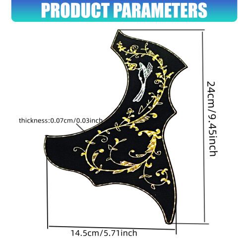 Electric Guitar Pickguard Back Plate Pickup Cover-Type C 2